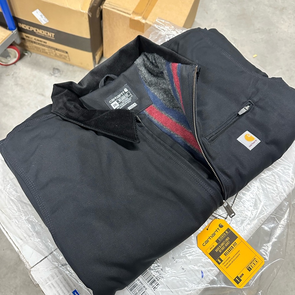 Carhartt Detroit Duck Blanket Line Jacket